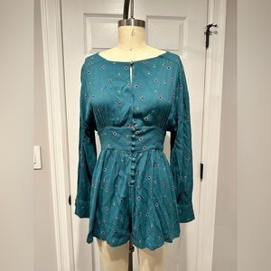 Free People romper, size xs, NWT